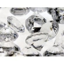 Кристаллы разброса стола Свадебные украшения Прозрачный акриловый бриллиант